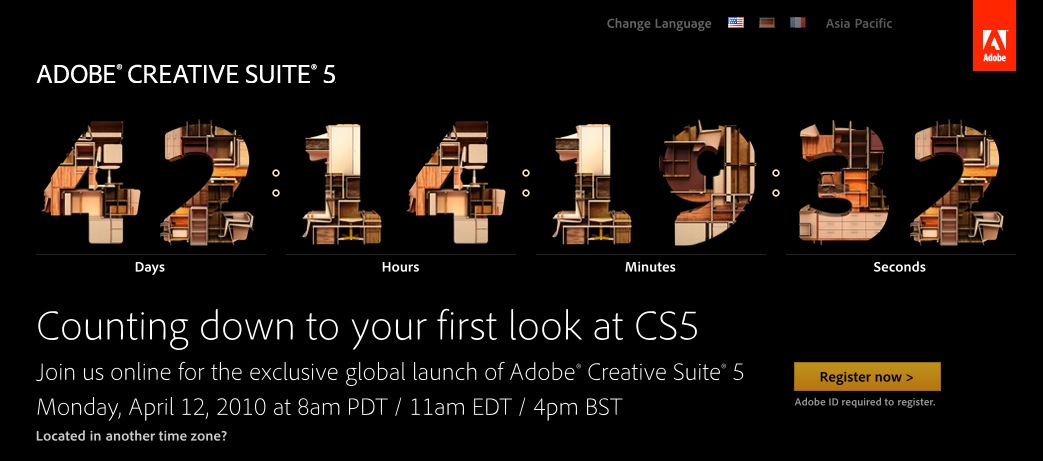 CS5 Release Date! - Adobe Community - 2492351